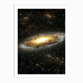 Galaxy In Space 11 Art Print