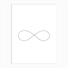 Infinite Symbol Art Print