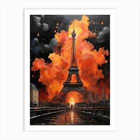 Eiffel Tower 1 Art Print