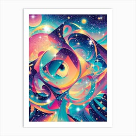 Psychedelic Art 50 Art Print