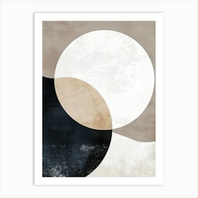 Faint Murmurs Minimalist Style Art Print