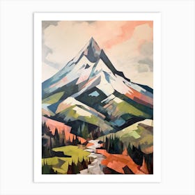 Mount Mansfield Usa 1 Mountain Painting Art Print