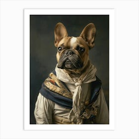 French Bulldog Portrait 2 Art Print