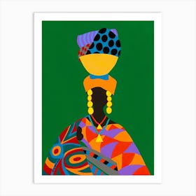 African Woman 3 Art Print