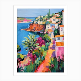 Algarve Portugal 2 Fauvist Painting Art Print