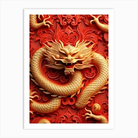 Chinese Dragon 6 Art Print