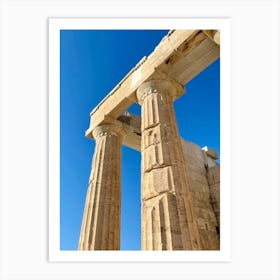 Acropolis Of Athens Art Print