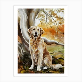 Golden Retriever 6 Art Print