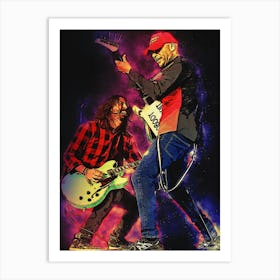 Spirit Of Dave Grohl & Tom Morello 2016 Art Print