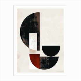 Sorsogon City Stone Park Bauhaus Minimalist Art Print