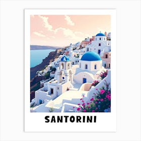 Santorini Art Print