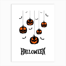 Halloween, Halloween gift, scary gift, Halloween party, Halloween design, Halloween painting.2 Art Print