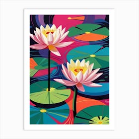 Water Lilies Art Print