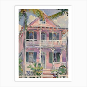 Key West House Art Print