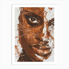 Portrait Of African Woman 57 Art Print