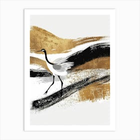 Crane Canvas Print 1 Art Print