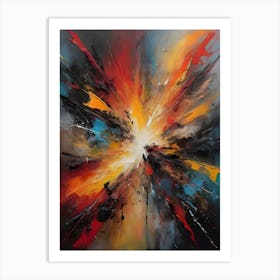 An Unusual Outburst ~ Reimagined 22 Art Print