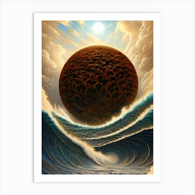 Tree In The Sky Art Print