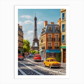 Paris Street Scene 1 Art Print