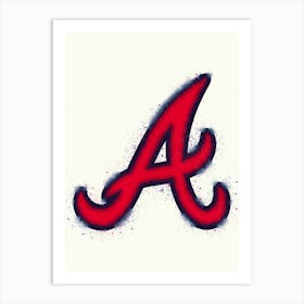 Atlanta Braves Art Print