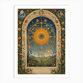 Eye Of The Sun Art Print