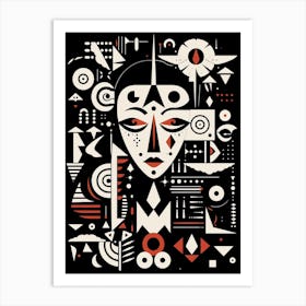 Symbols And Icons Geometric Abstract 4 Art Print