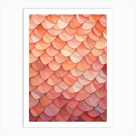 Tessellation Exploration Geometric Illustration 6 Art Print