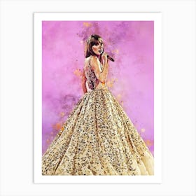 Taylor Swift 55 Art Print