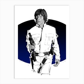 Luke Skywalker Art Print