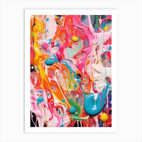 Abstract Painting 17 Art Print