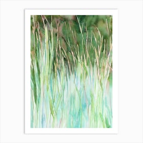 Sea Grasses II Storybook Watercolour Art Print