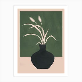 Minimal Abstract Vase Art I Art Print