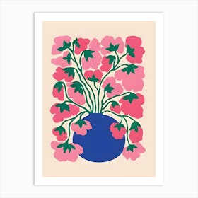 'Flowers In A Vase' Art Print