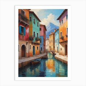 Canals Of Venice 2 Art Print