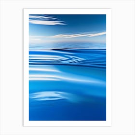 Water Abstract Art Waterscape Photography 1 Art Print