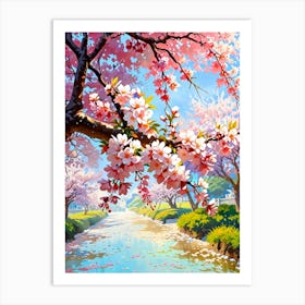 Cherry Blossoms 29 Art Print