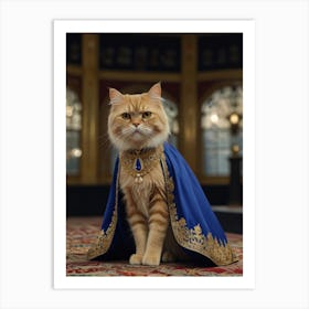 King Cat 7 Art Print