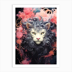 Lion Art Art Print