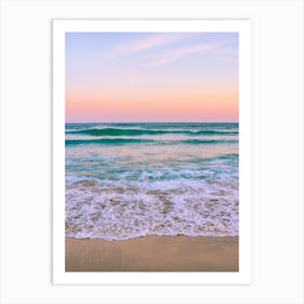 Sunset At The Beach 113 Art Print