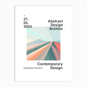 Abstract Design Archive Poster 48 Art Print