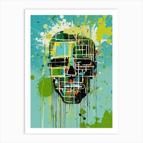 Skull Canvas Print Art Print