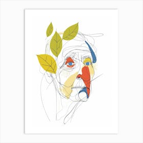 Portrait Of An Old Woman Art Print