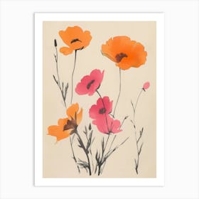 Poppies 130 Art Print