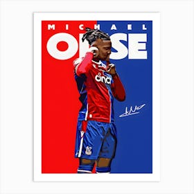 Michael Olise 1 Art Print