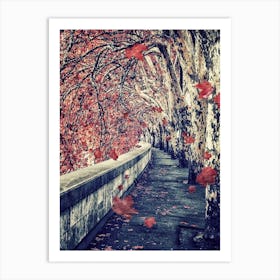 Autumn In Rome Art Print