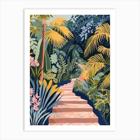 Barbican Conservatory London Parks Garden 3 Painting Art Print