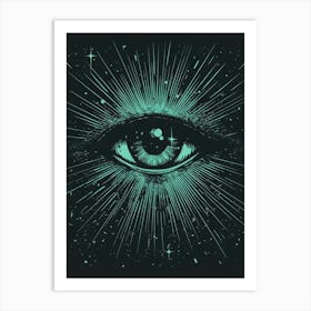 All Seeing Eye Art Print