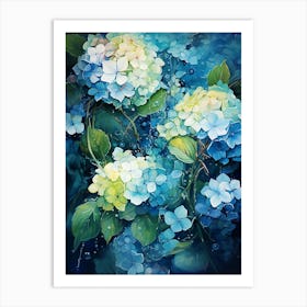 Hydrangeas 14 Art Print