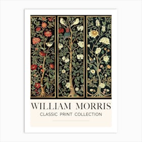 William Morris Style, Spring Collection Art Print