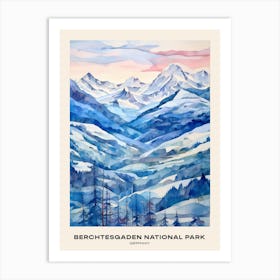 Berchtesgaden National Park Germany 9 Poster Art Print
